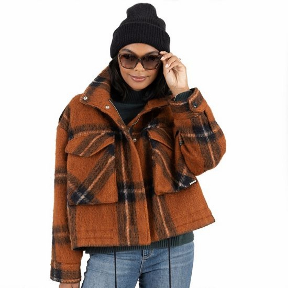 Women's Nine West Bomber Shacket